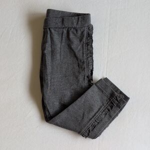george ruffle trimmed gray leggings 12-18 months baby toddler girls